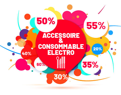 Soldes consommable électro